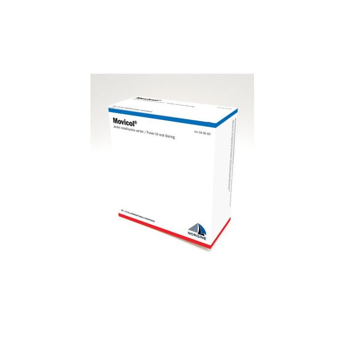 MOVICOL jauhe oraaliliuosta varten, annospussi 20 kpl kuva 2