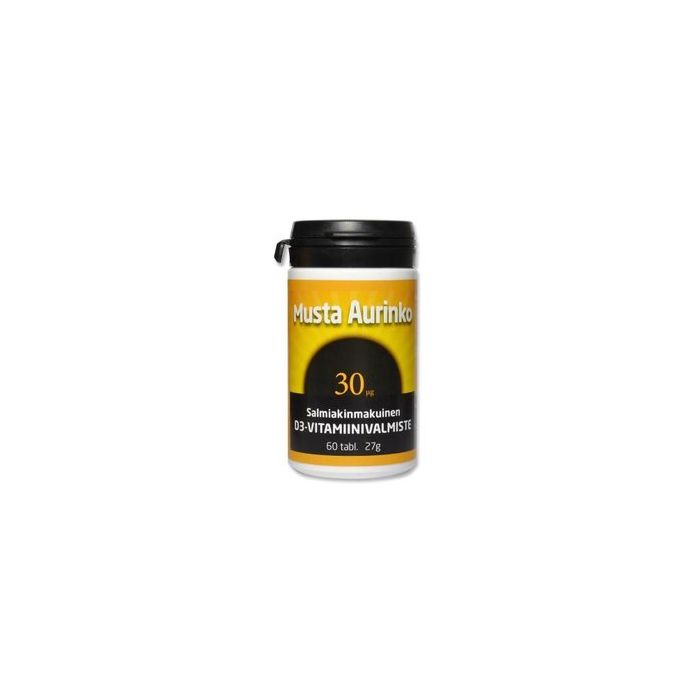 Musta Aurinko D3 30 mikrog 60 tabl kuva 2