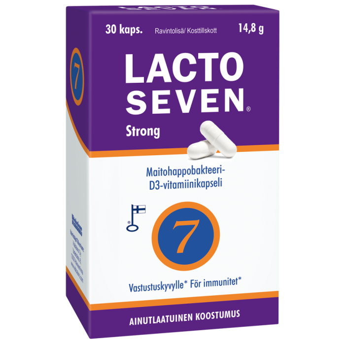 Lacto Seven Strong 30 kaps kuva 2
