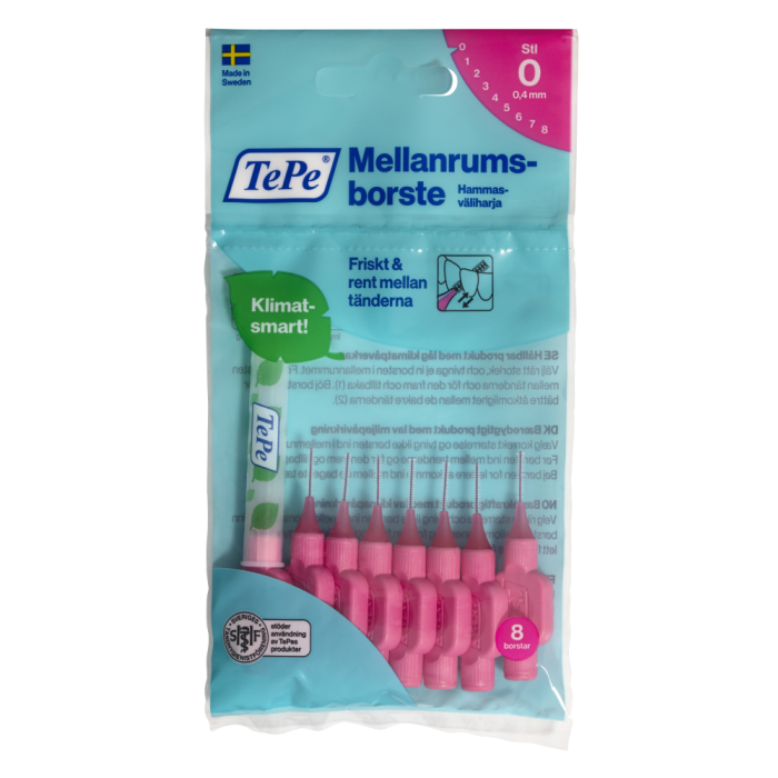 TePe hammasväliharja Original 0,4 mm 8 kpl kuva 1