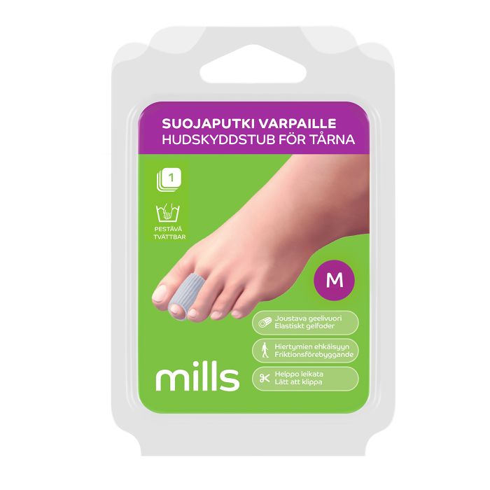 Mills Suojaputki varpaille, M 10 cm 1 kpl kuva 3