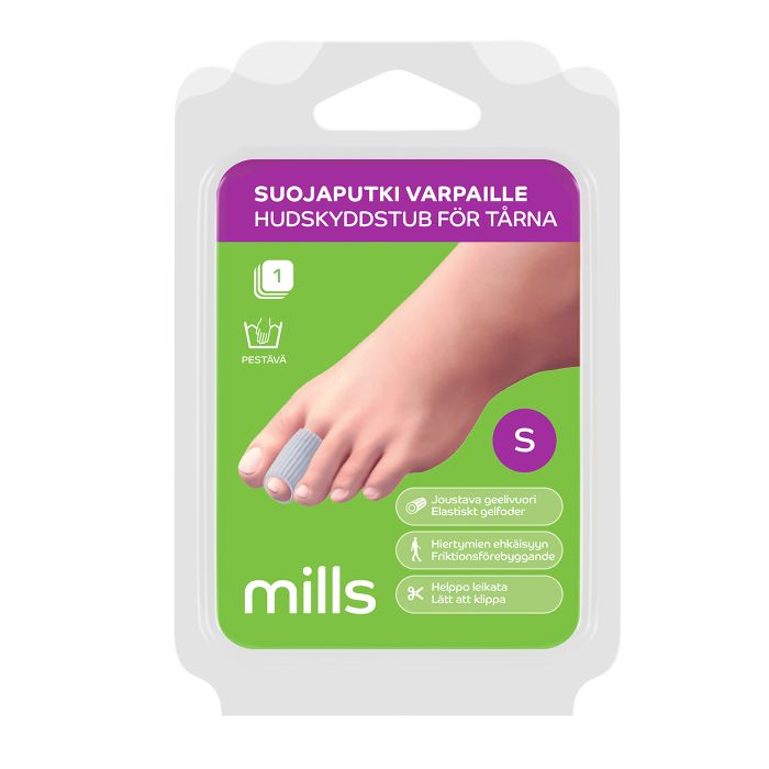 Mills Suojaputki varpaille, S 10 cm 1 kpl kuva 3