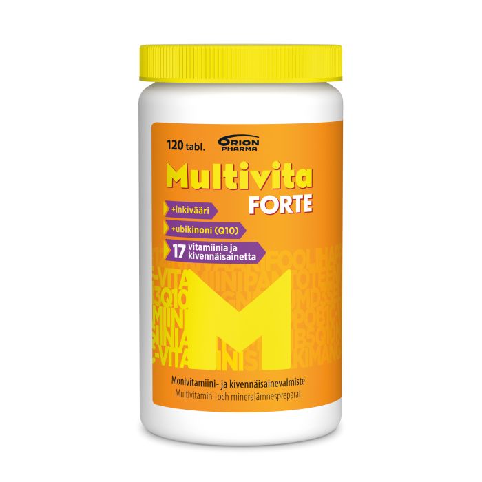 Multivita Forte monivitamiini 120 tabl kuva 3
