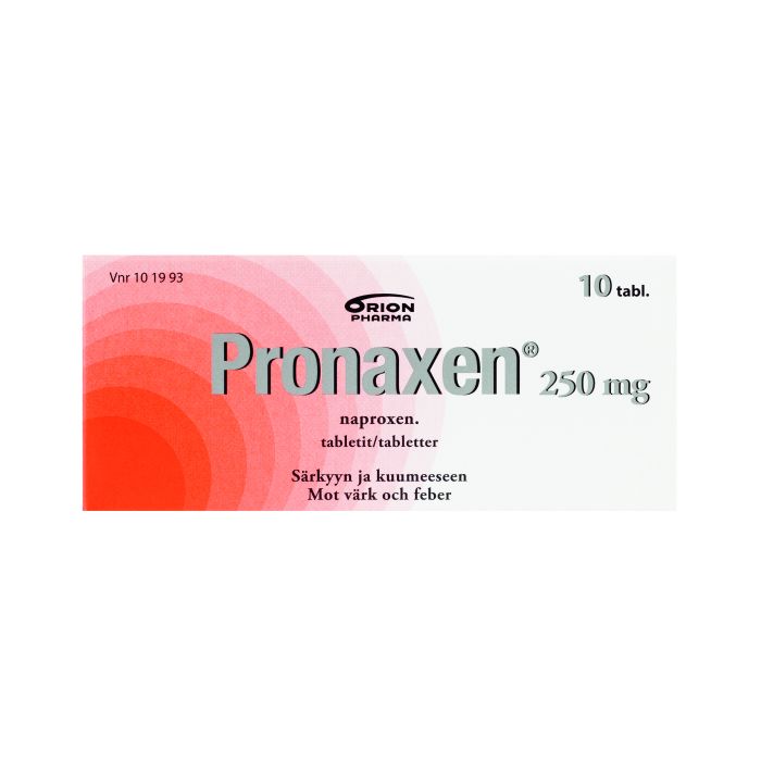 PRONAXEN tabletti 250 mg 10 fol kuva 2
