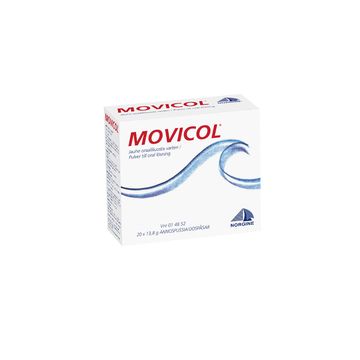 MOVICOL jauhe oraaliliuosta varten, annospussi 100 kpl