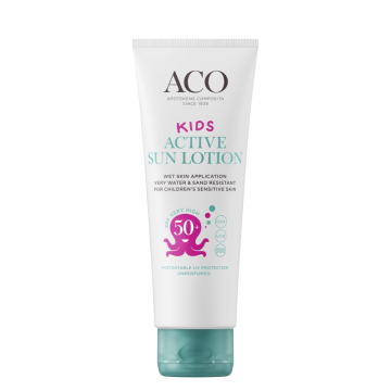 ACO SUN Kids Active sun lotion spf 50+ 125 ml