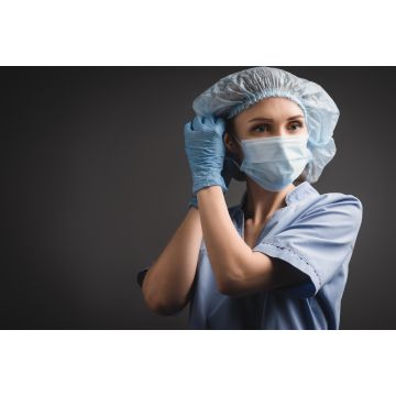 Medrull Nurse caps kuitukankainen suojapäähine 100 kpl