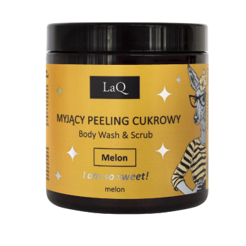 LaQ Meloni Pesu- ja kuorinta Wash and Scrub 220 g