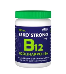 Beko Strong B12+foolihappo+B6 100 tabl
